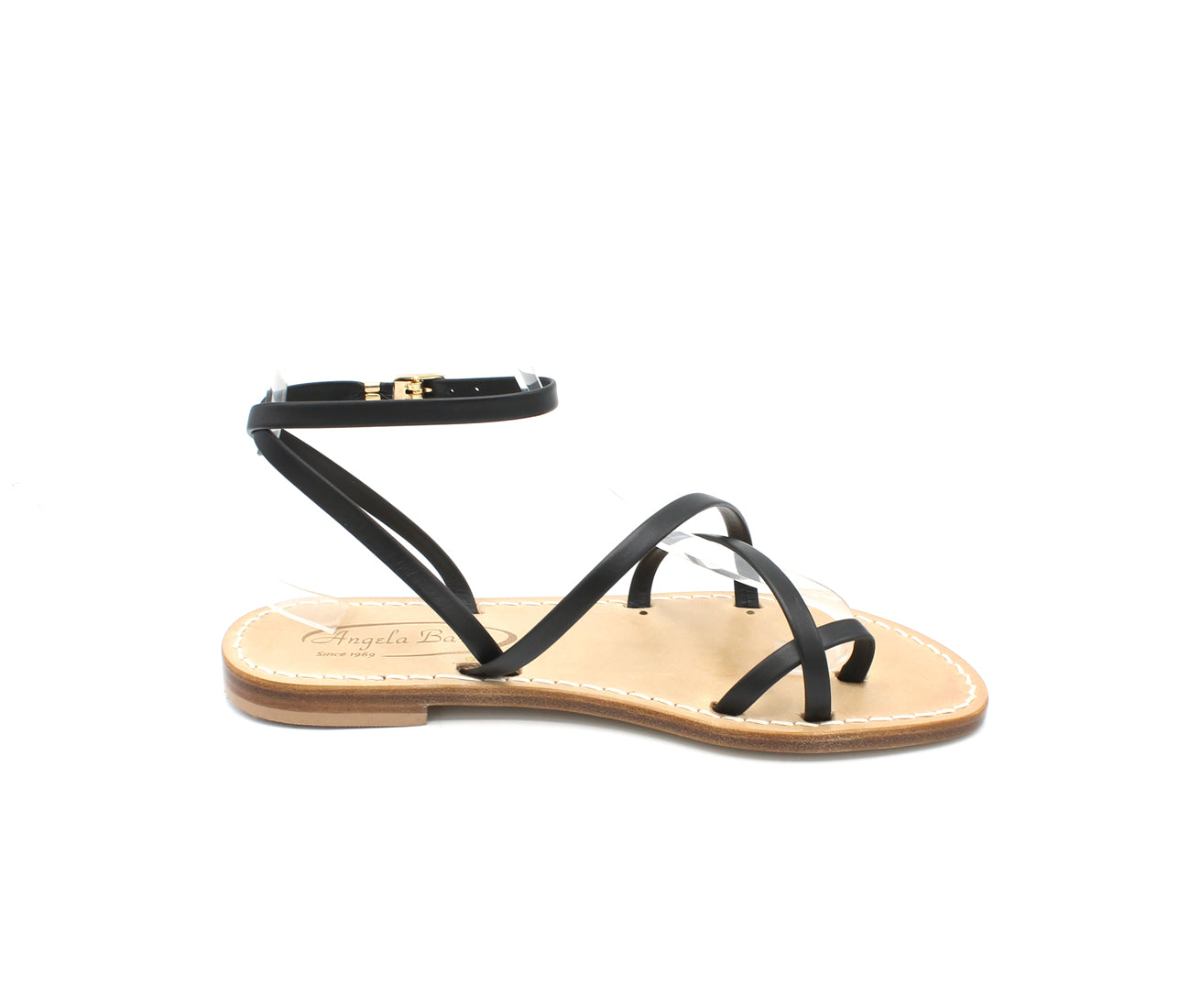 Sandali Artigianali in pelle bassi donna infradito cuoio Capri Positano capresi schiava Mary