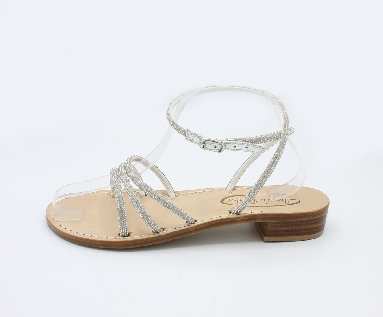Sandali donna artigianali gioiello in vero cuoio Capri Capresi Kelly