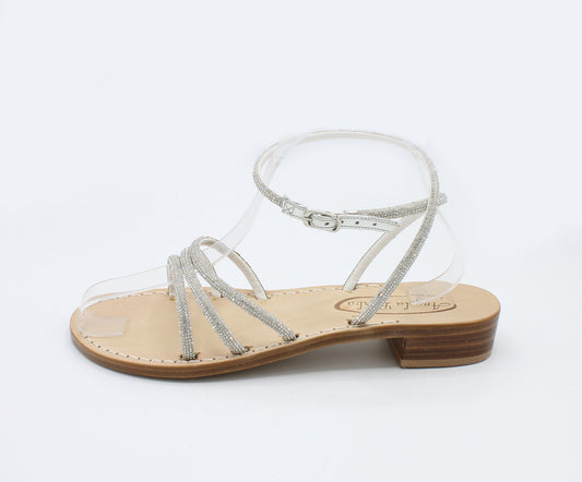 Sandali donna artigianali gioiello in vero cuoio Capri Capresi Kelly