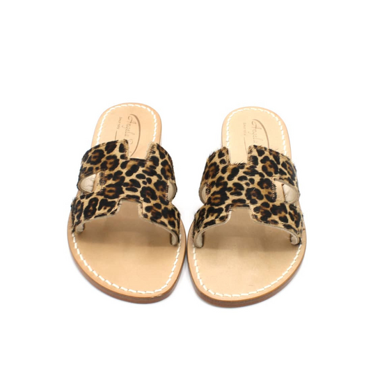 Sandali Artigianali donna ciabatta animalier cavallino capresi