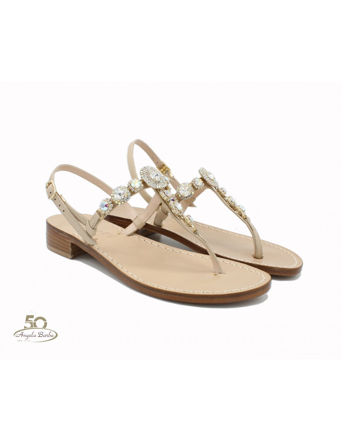 Sandali Artigianali da donna in cuoio gioiello fatti a mano moda Capri Positano Dea