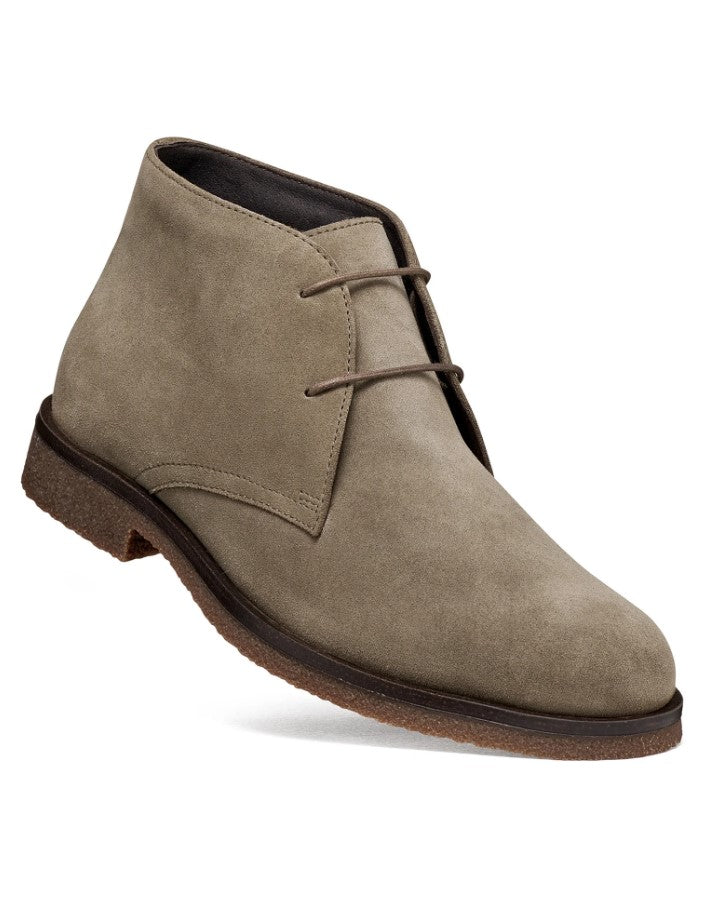 U6658D 00022 C1321 - Polacchina - Scarpe Uomo Geox in Pelle Scamosciata Tortora | Eleganti e Casual