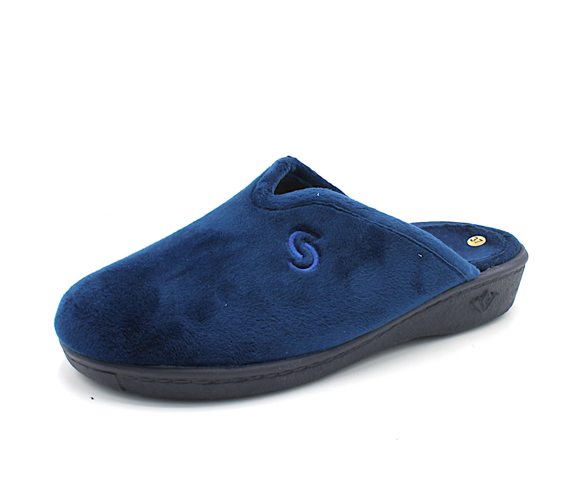 S4101R - Pantofole - Sabatini sabot per la casa Blu | Calde e Comode da Casa