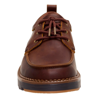 HD.45650/2OC - Hey Dude Flint Moc Leather Uomo Scarpe Invernali in Pelle con Lacci Elastici