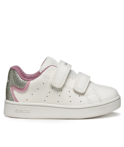 Geox scarpe da bambina primi passi con strappi e glitter eclyper