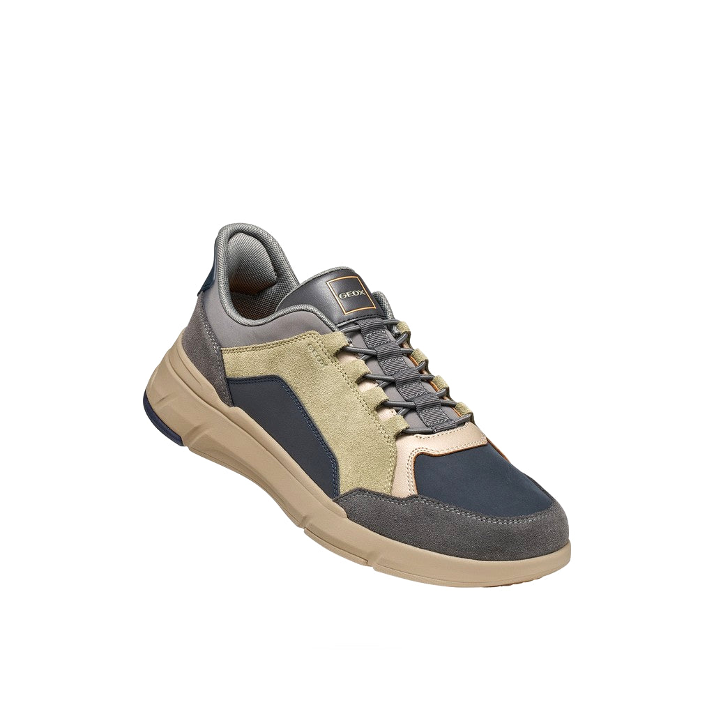 U659KA 0227T C4P1E - Sneakers - Scarpe Uomo Geox Vittour Plus Fast In – Blu Navy / Grafite