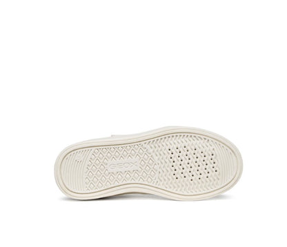 J66DKD 0003W C0761 - Sneakers - GEOX Scarpe Bambina Bianche con Dettagli Lilla e Azzurro