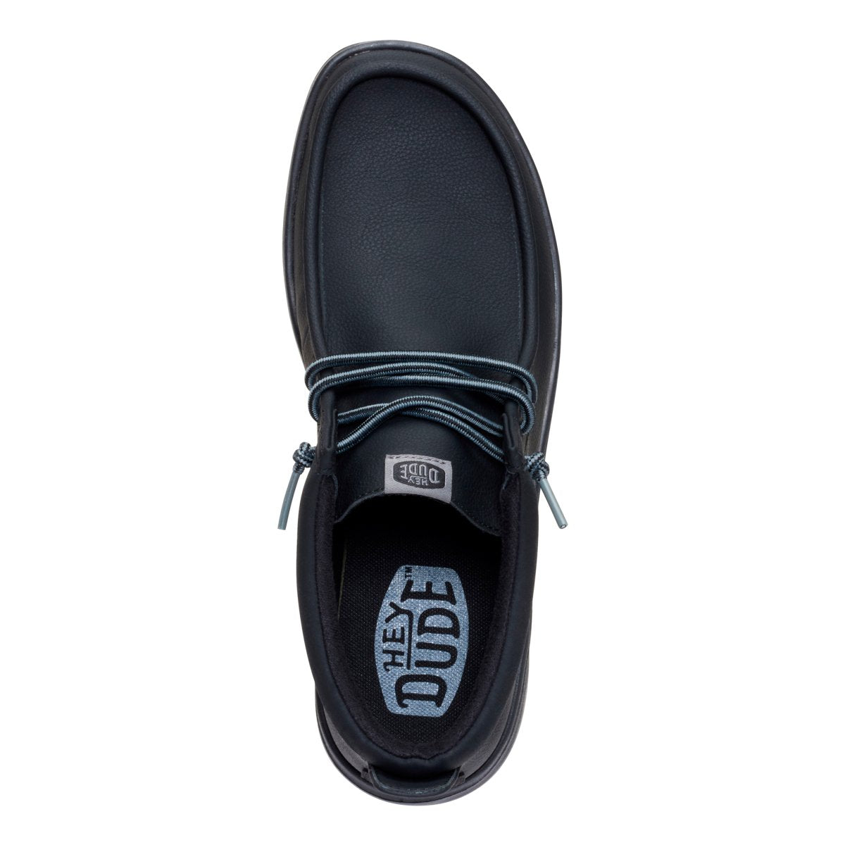 HD.42051/060 - Scarpe Uomo Hey Dude Wally Mid Grip Black - Polacchine Nere con Suola Grip