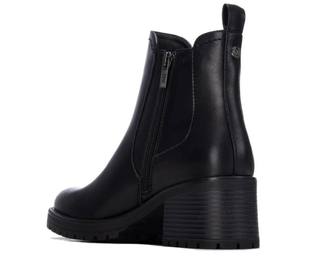 146086.N - Stivaletti - XTI Tronchetti Donna Chelsea Neri con Tacco Largo 6 cm