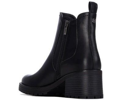 146086.N - Stivaletti - XTI Tronchetti Donna Chelsea Neri con Tacco Largo 6 cm