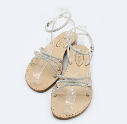 Sandali donna artigianali gioiello in vero cuoio Capri Capresi Kelly