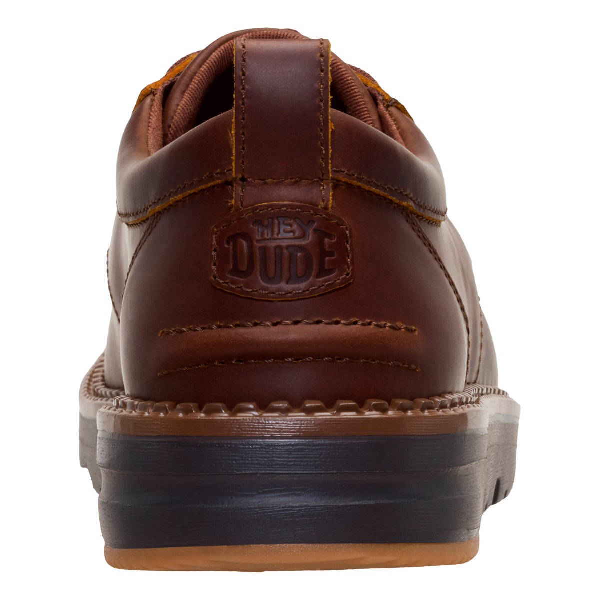 HD.45650/2OC - Hey Dude Flint Moc Leather Uomo Scarpe Invernali in Pelle con Lacci Elastici