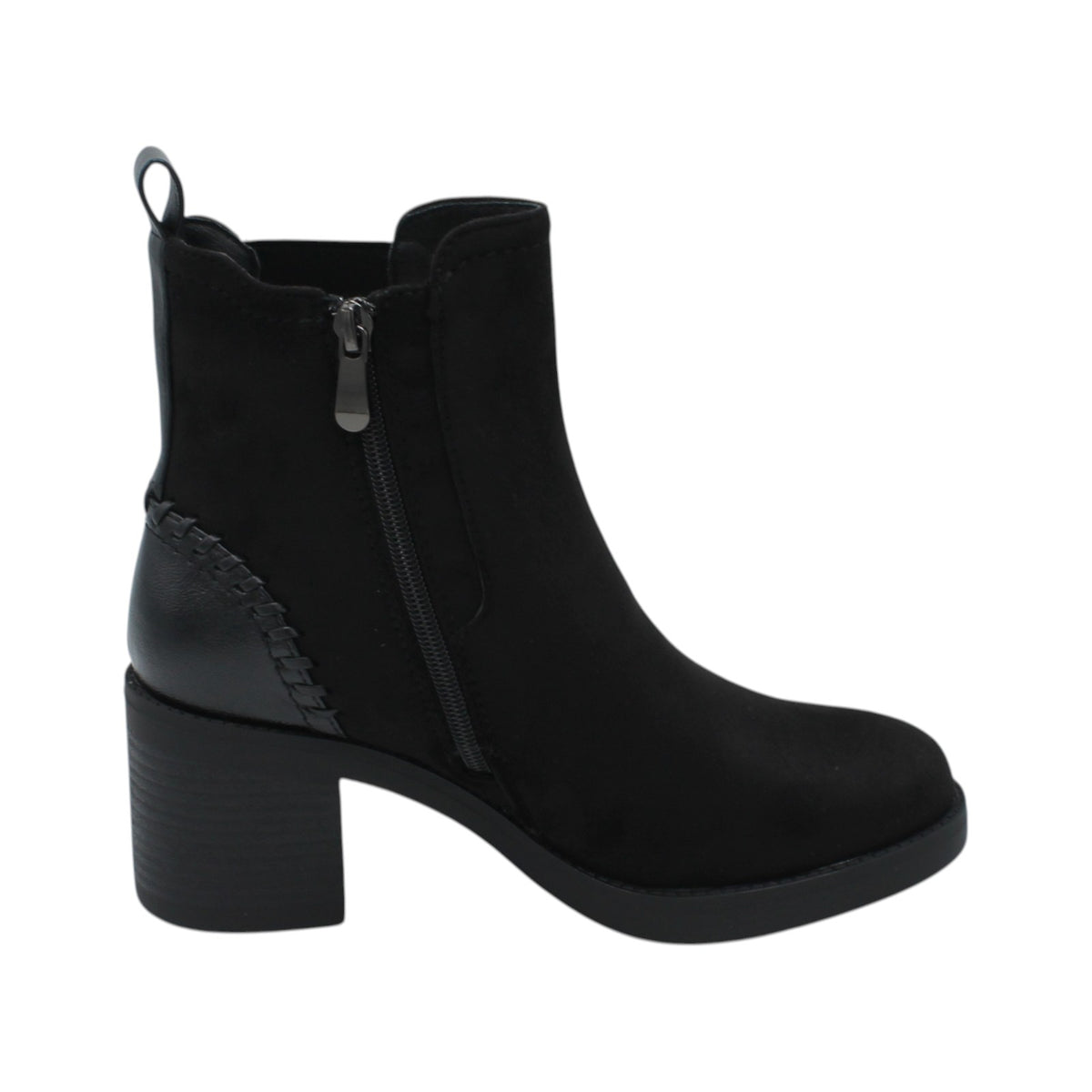 Amarpies stivaletti donna neri con tacco largo – AJC31180