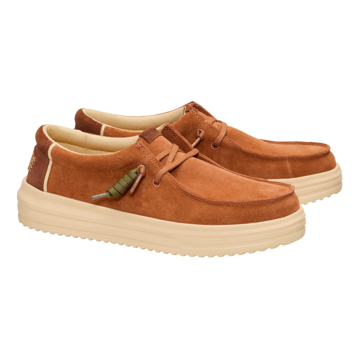 HD.45845/2FN Hey Dude Mocassini Uomo in Camoscio Scarpe Casual con Plantare Comfort