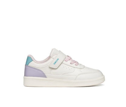 Geox scarpe bambina sneakers bianche