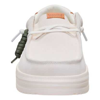 HD.45845/0NI - Hey Dude Uomo in Camoscio Grigio Chiaro – Mocassini Casual Comfort
