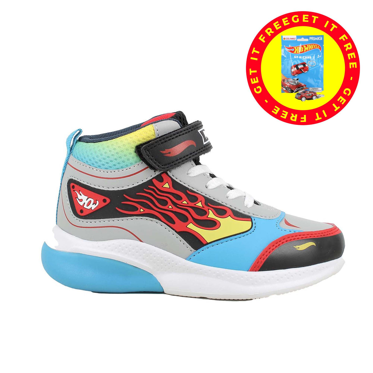 Primigi, Hot Wheels, scarpe grigie bambino, scarpe con luci LED, sneakers bambino, scarpe rosse bambino, scarpe celesti bambino, scarpe con strappo, lacci elastici