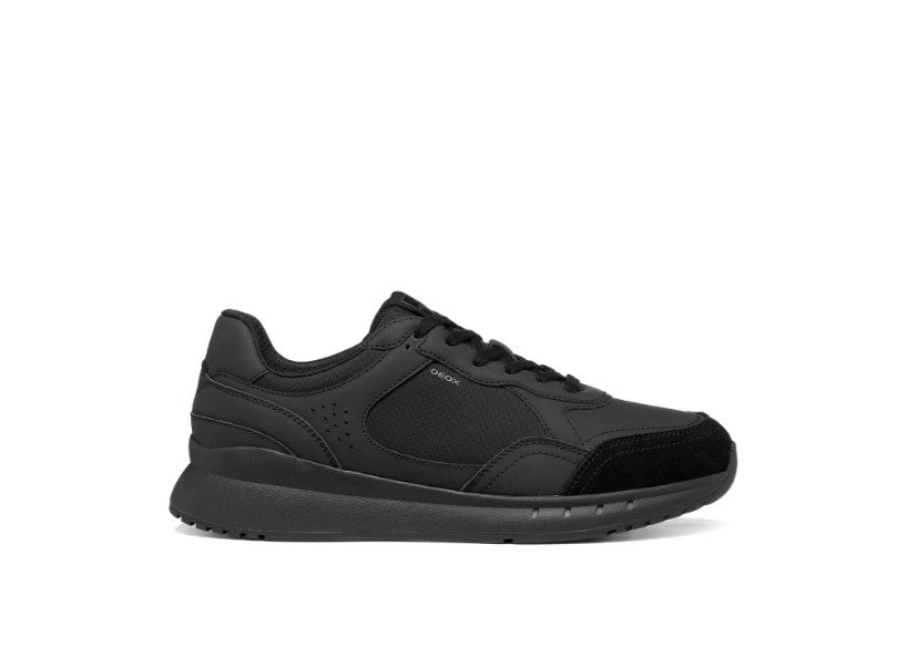 U65LCB - Sneakers - GEOX Branthon Uomo Scarpe Nere Comfort Casual