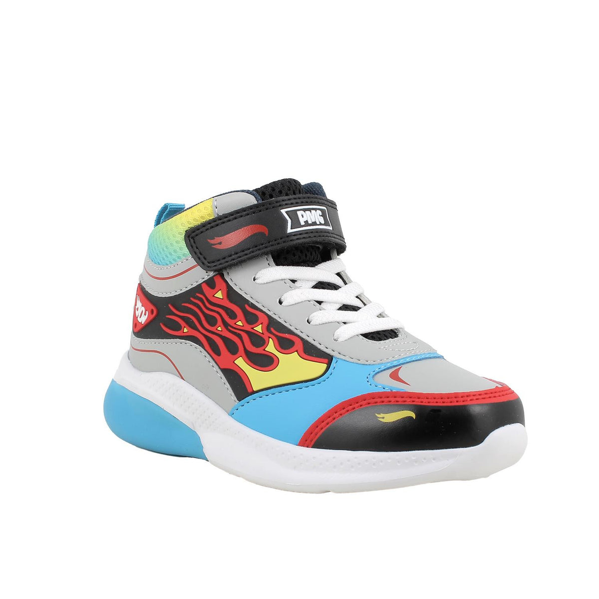 Primigi Hot Wheels Sneakers Bambino Grigie con Luci LED - 2470800