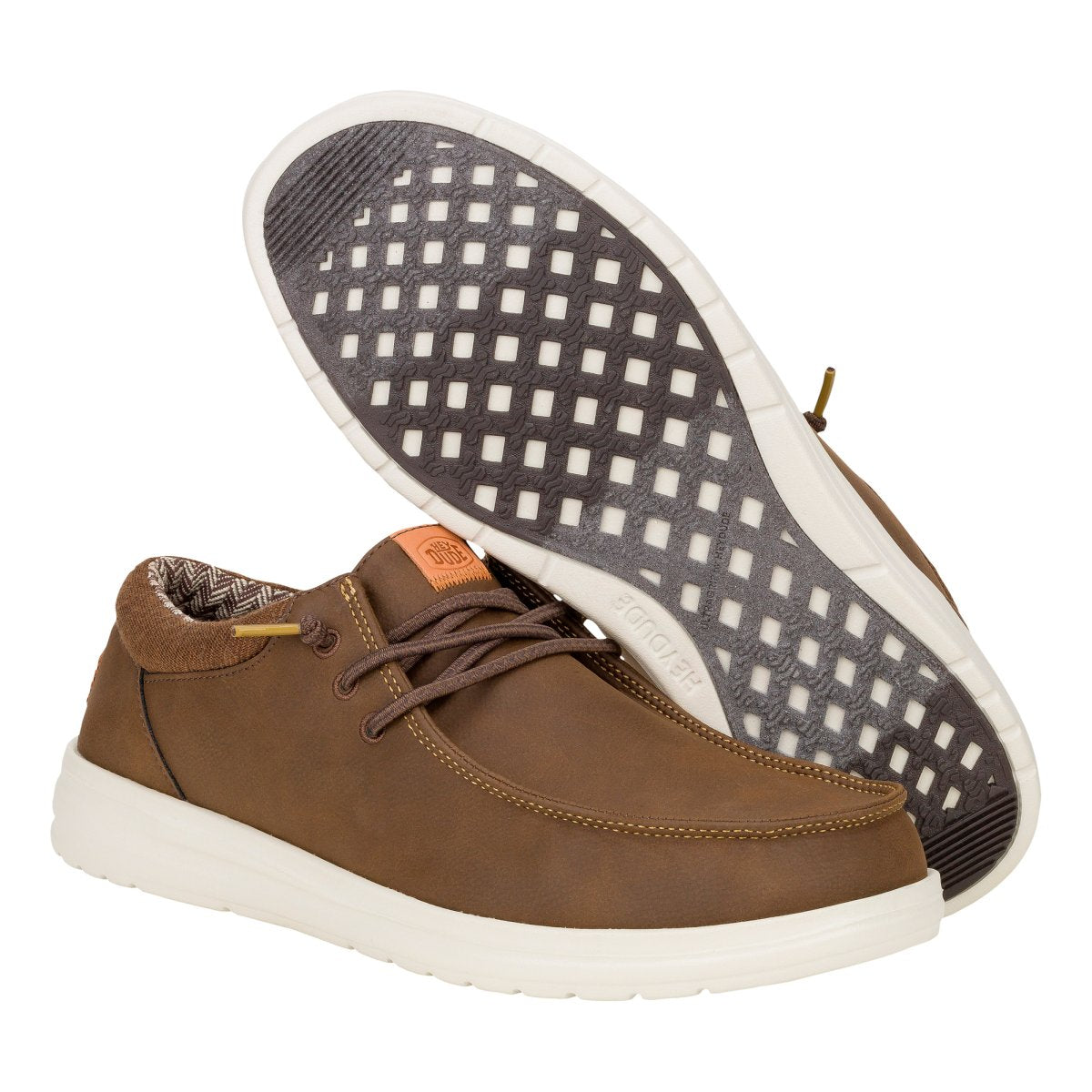 HD.43352/255 - Scarpe Uomo Hey Dude Paul Classic - Nabuk Sintetico, Leggere e Traspiranti