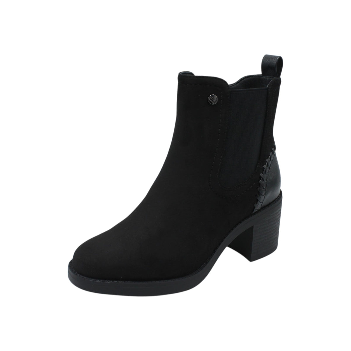 Amarpies stivaletti donna neri con tacco largo – AJC31180