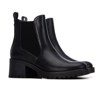 146086.N - Stivaletti - XTI Tronchetti Donna Chelsea Neri con Tacco Largo 6 cm