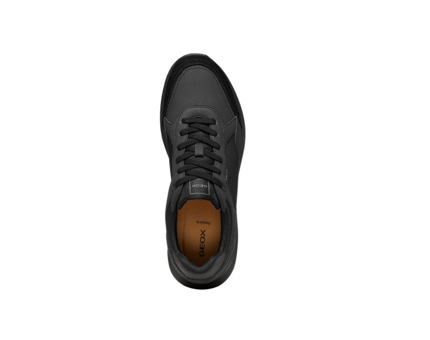 U65LCB - Sneakers - GEOX Branthon Uomo Scarpe Nere Comfort Casual