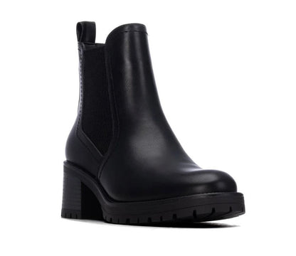 146086.N - Stivaletti - XTI Tronchetti Donna Chelsea Neri con Tacco Largo 6 cm
