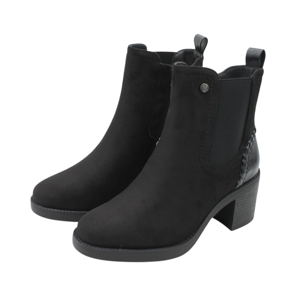 Amarpies stivaletti donna neri con tacco largo – AJC31180