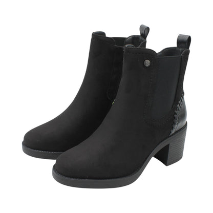 Amarpies stivaletti donna neri con tacco largo – AJC31180
